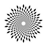 Mandala Art Simple Design vector