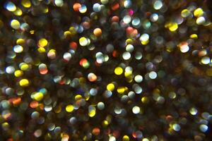 Sparkling Glitter bokeh Background photo