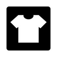 T-shirt box icon. Apparel. vector