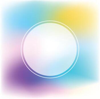 Abstract colorful Fluid Geometrical template with blend. Gradient paint art shape wallpaper texture Background vector