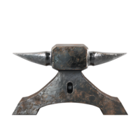 Anvil iron on isolated transparent background png