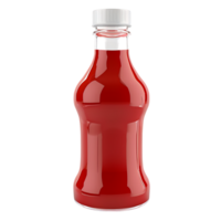 ketchup fles Aan geïsoleerd transparant achtergrond png