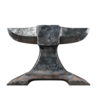 Anvil iron on isolated transparent background png