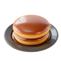 dorayaki panqueca em isolado transparente fundo png