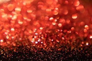 Sparkling Glitter bokeh Background photo