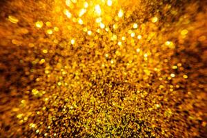 Sparkling Glitter bokeh Background with light. photo