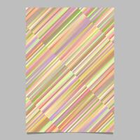 Trendy gradient modern geometrical stripe brochure background template vector