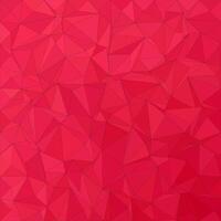 Crimson irregular triangle background design vector