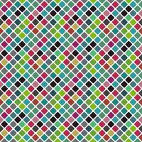 Multicolored abstract geometrical square pattern background design vector