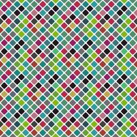 Multicolored abstract geometrical square pattern background design vector