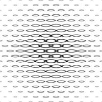 Abstract monochrome curved shape pattern vector