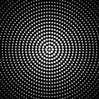 Black and white round circular square pattern background vector