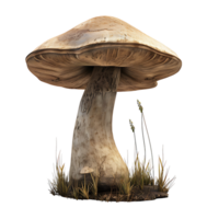 Mushroom on isolated transparent background png