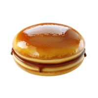 Dorayaki pancake on isolated transparent background png