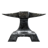 Anvil iron on isolated transparent background png