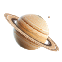 Saturne planète sur isolé transparent Contexte png