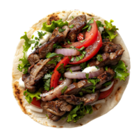 Halifax donair em isolado transparente fundo png