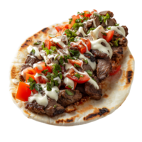 Halifax donair on isolated transparent background png