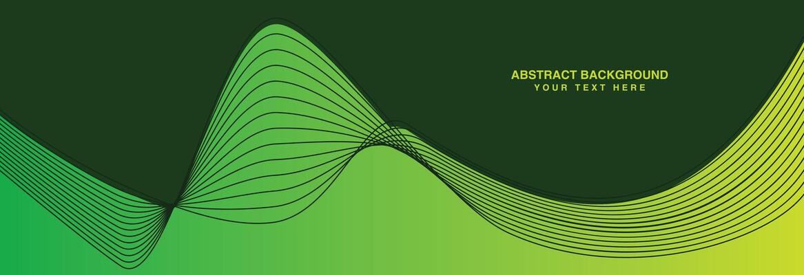 Abstract Background creative design free template, Green Background