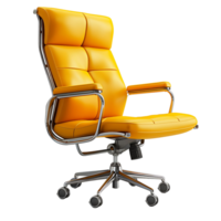 office Task chair on isolated transparent background png