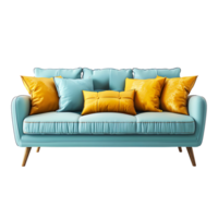 Sofa auf transparent Hintergrund png