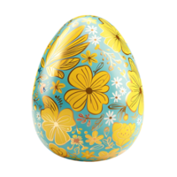 un Pascua de Resurrección huevo en aislado transparente antecedentes png