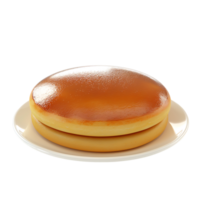 Dorayaki pancake on isolated transparent background png