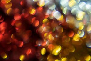 Sparkling Glitter bokeh Background photo