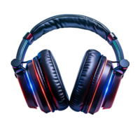 casque de musique sur transparent Contexte png