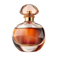 lujo perfume botella en aislado transparente antecedentes png