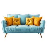 Sofa auf transparent Hintergrund png