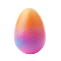 un Pascua de Resurrección huevo en aislado transparente antecedentes png