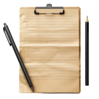 Clipboard on isolated transparent background png