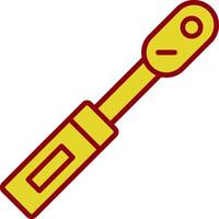 Torque Wrench Vintage Icon Design vector