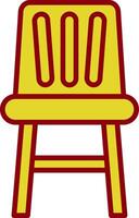 alto silla Clásico icono diseño vector