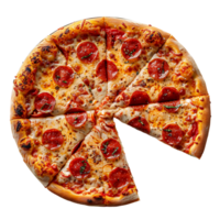 pizza Aan transparant achtergrond png