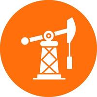 Fossil Fuels Multi Color Circle Icon vector