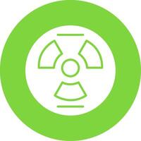 Nuclear Multi Color Circle Icon vector