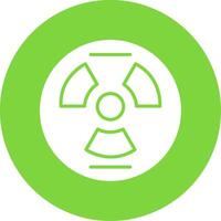 Nuclear Multi Color Circle Icon vector