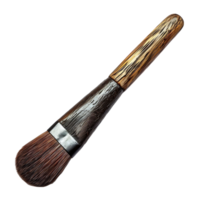 maquillage brosse sur transparent Contexte png