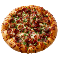 Pizza en transparente antecedentes png