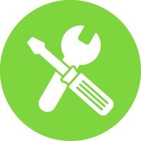 Tools Multi Color Circle Icon vector