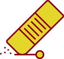 Eraser Vintage Icon Design vector
