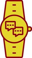 Message Vintage Icon Design vector