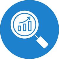 Analysis Multi Color Circle Icon vector