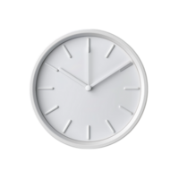 Wall clock on transparent Background png