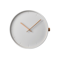 Wall clock on transparent Background png