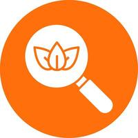 Organic Search Multi Color Circle Icon vector