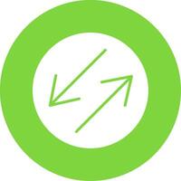 Swap Multi Color Circle Icon vector