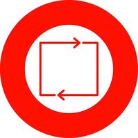 Loop Multi Color Circle Icon vector